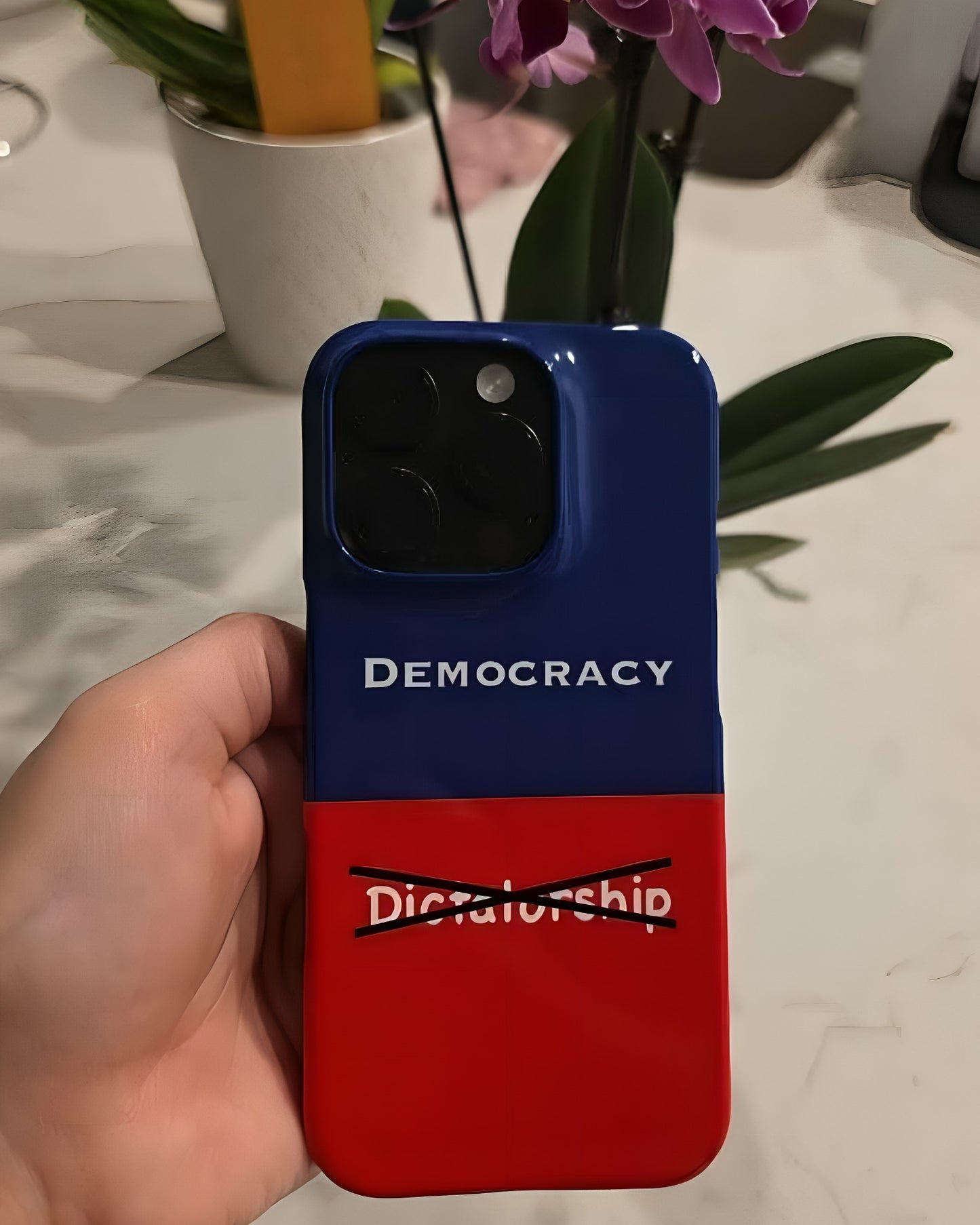 Democracy not Dictatorship - Apple iPhone 14